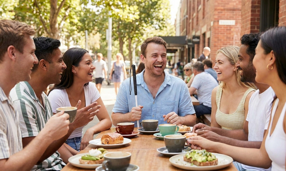 Social Confidence: Navigating Australian Social Life with Vision Impairment